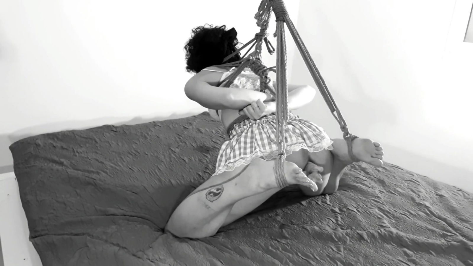 Tober Figging Tied Cumming With Ginger Root Inside Ass: Bdsmlovers91