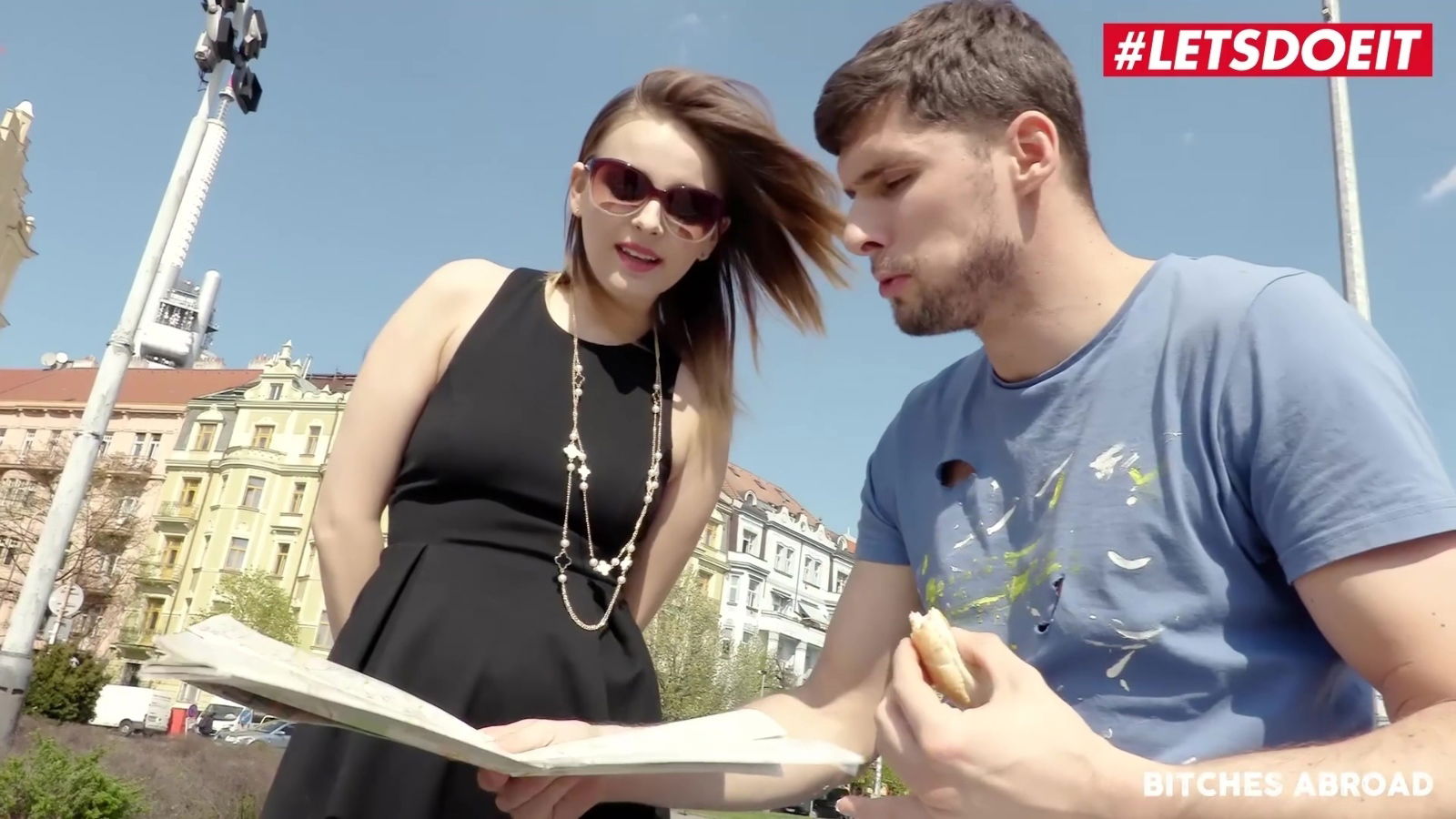 Kristof Cale Jessica Spielberg Kinky Russian teen Rides During Trip Prague