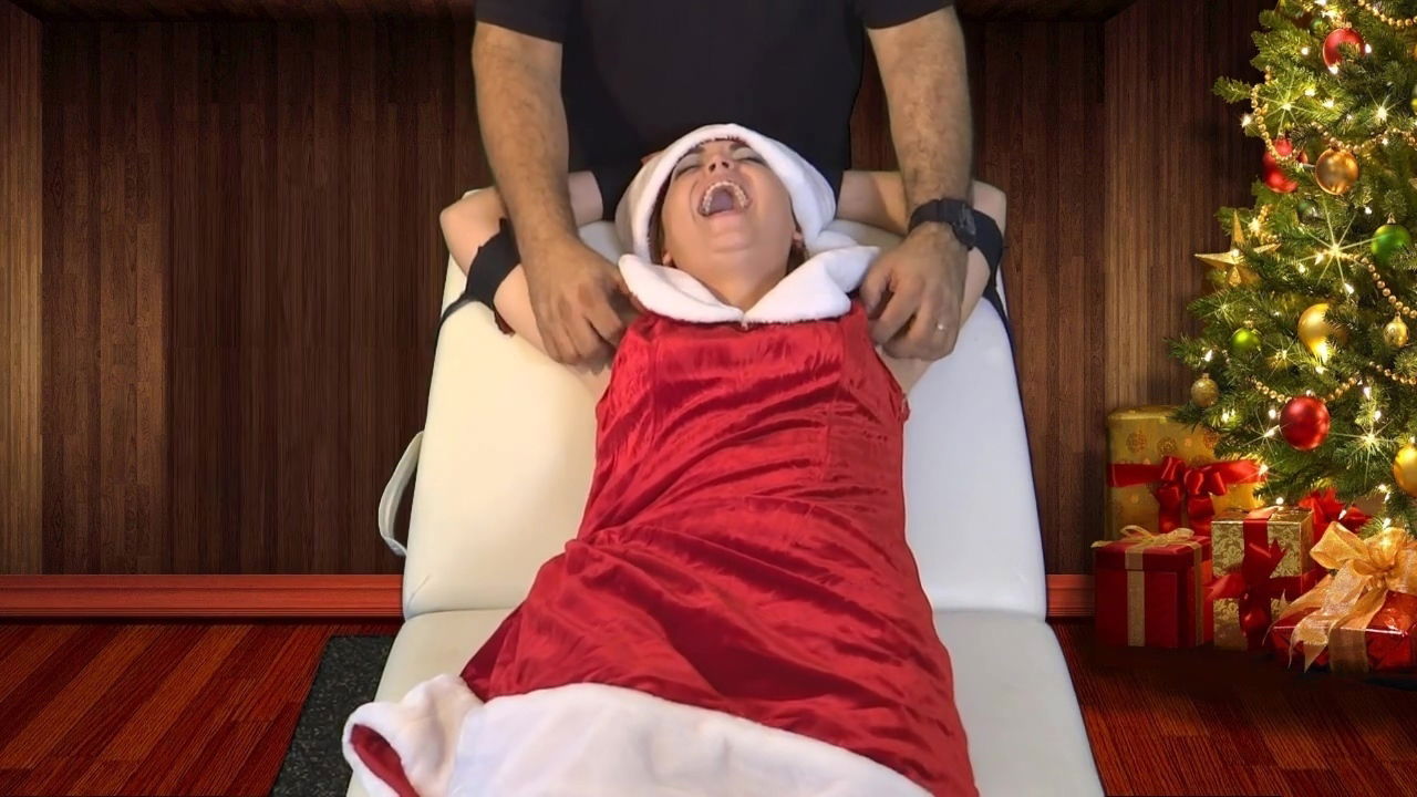 always Dreamed about Tickling Santa Claus Step daughter Priska Farel