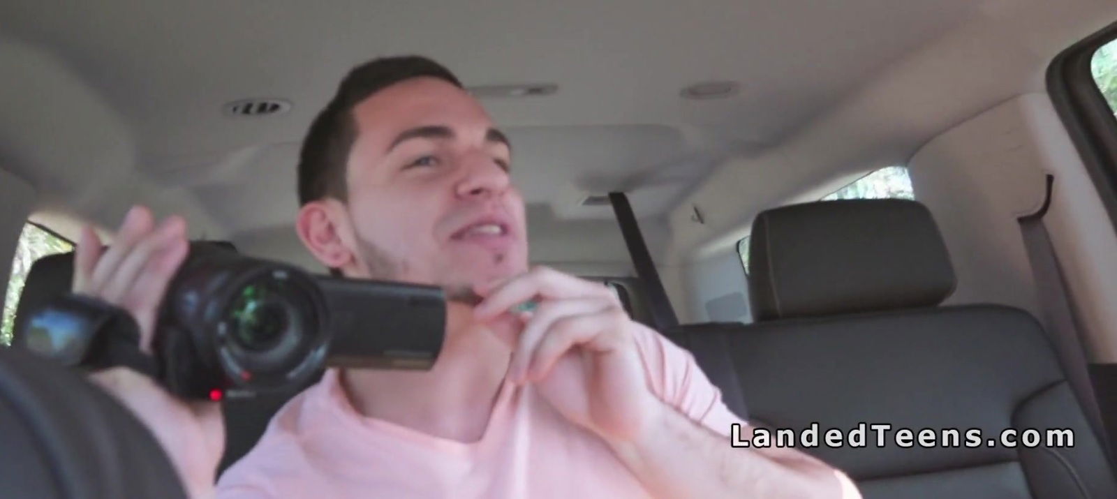 teen bangs strangers camera