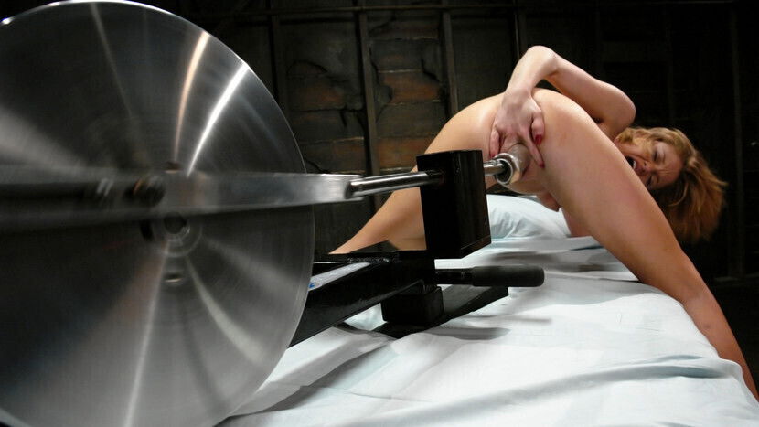 Crazy fetish adult scene with horny pornstar Emily Evermoore from Fuckingmachines