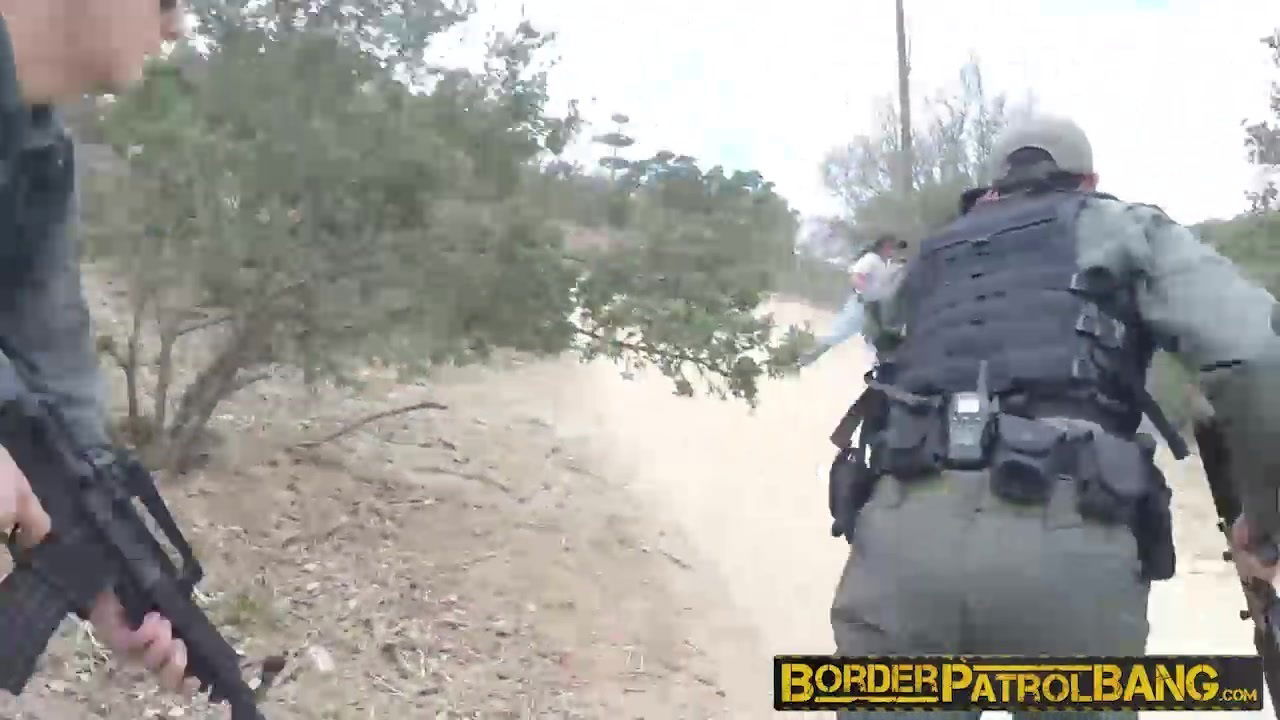 Pale cutie Taylor Reed handcuffed banged against tree