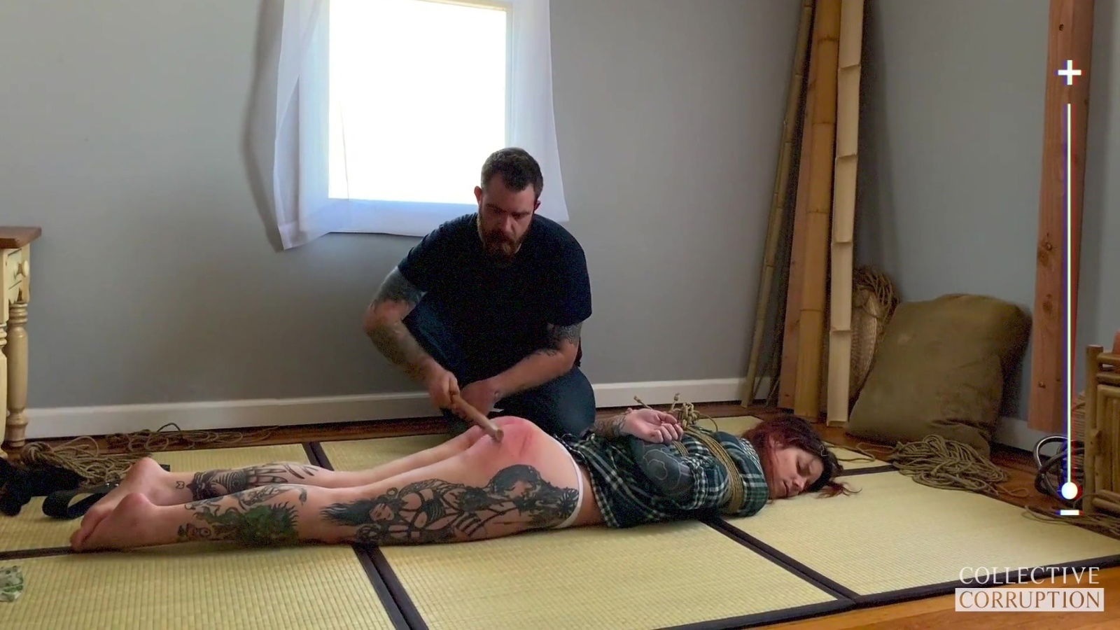 Damage Rope Bondage With Heavy Impact