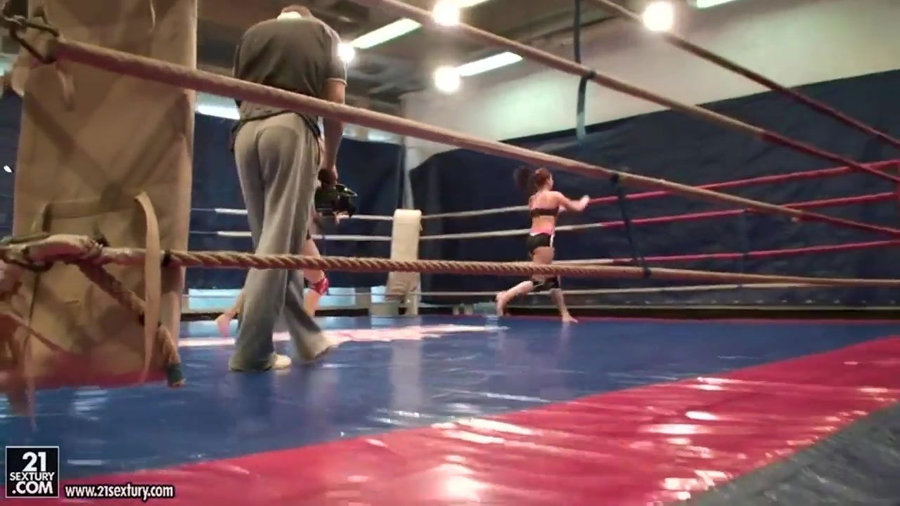 Angel Rivas Niky Gold fighting dominate backstage fighting clip