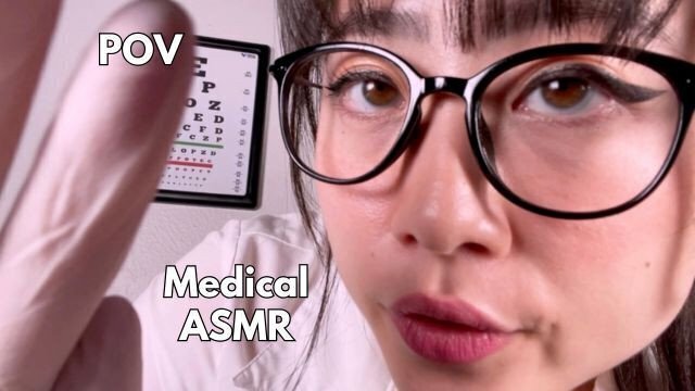 Exam from Asian Doctor Tricks -ASMR Handjob- KImmy Kalani