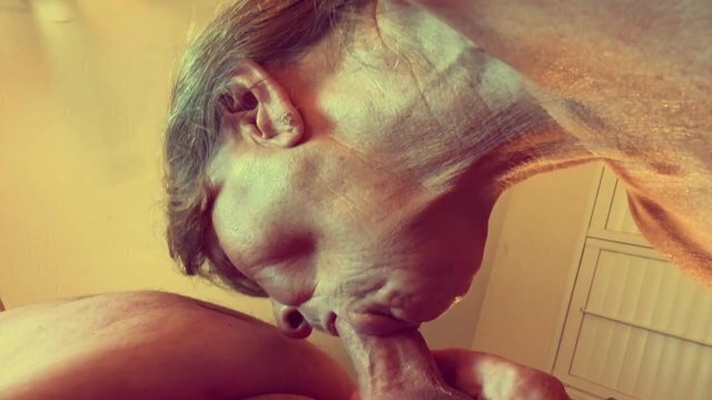 Granny Velma Dinkley: Cocksucking Cumnundrum Case Open Bathrobe CAMM