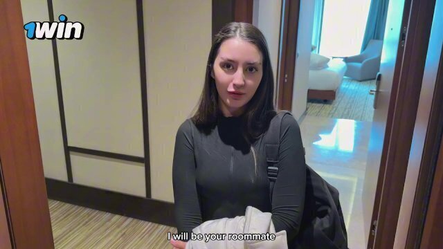 Hostel Roommate Suck Take Mouth Woke Jerk Joins Blowjob!