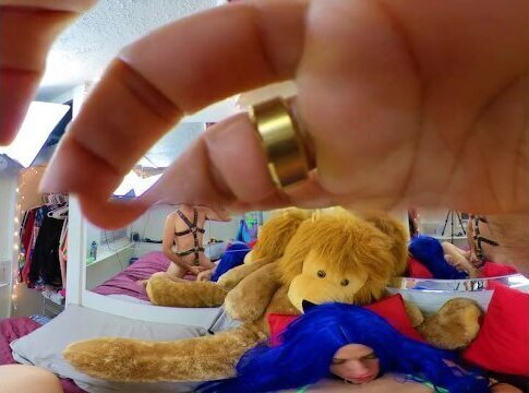 THIS AMAZING WILD BLUE HAIR GIRL NIGHT BEST EXPERIENCE