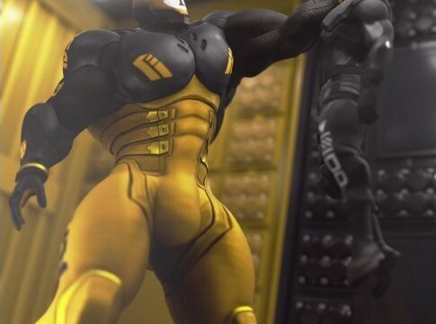 Size Theft Muscle Growth Animation, ball ball