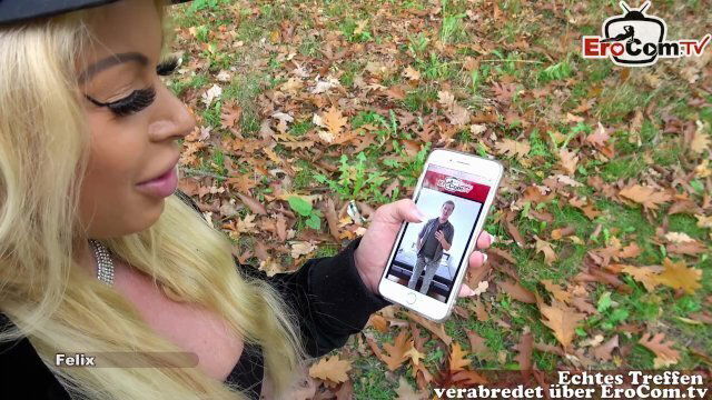 Deutsche Amateur Blondine macht Usertreffen kommt schnell