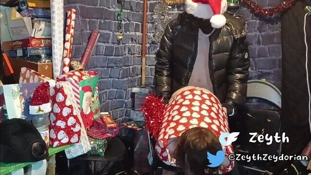 wrapped fucked Christmas Chav