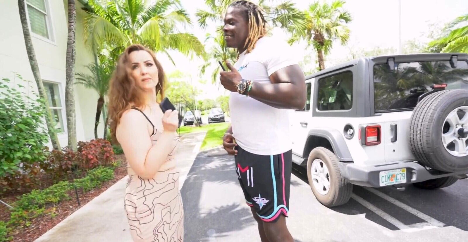 Violette Blakk gets penetrated in doggy style by a BBC - HD