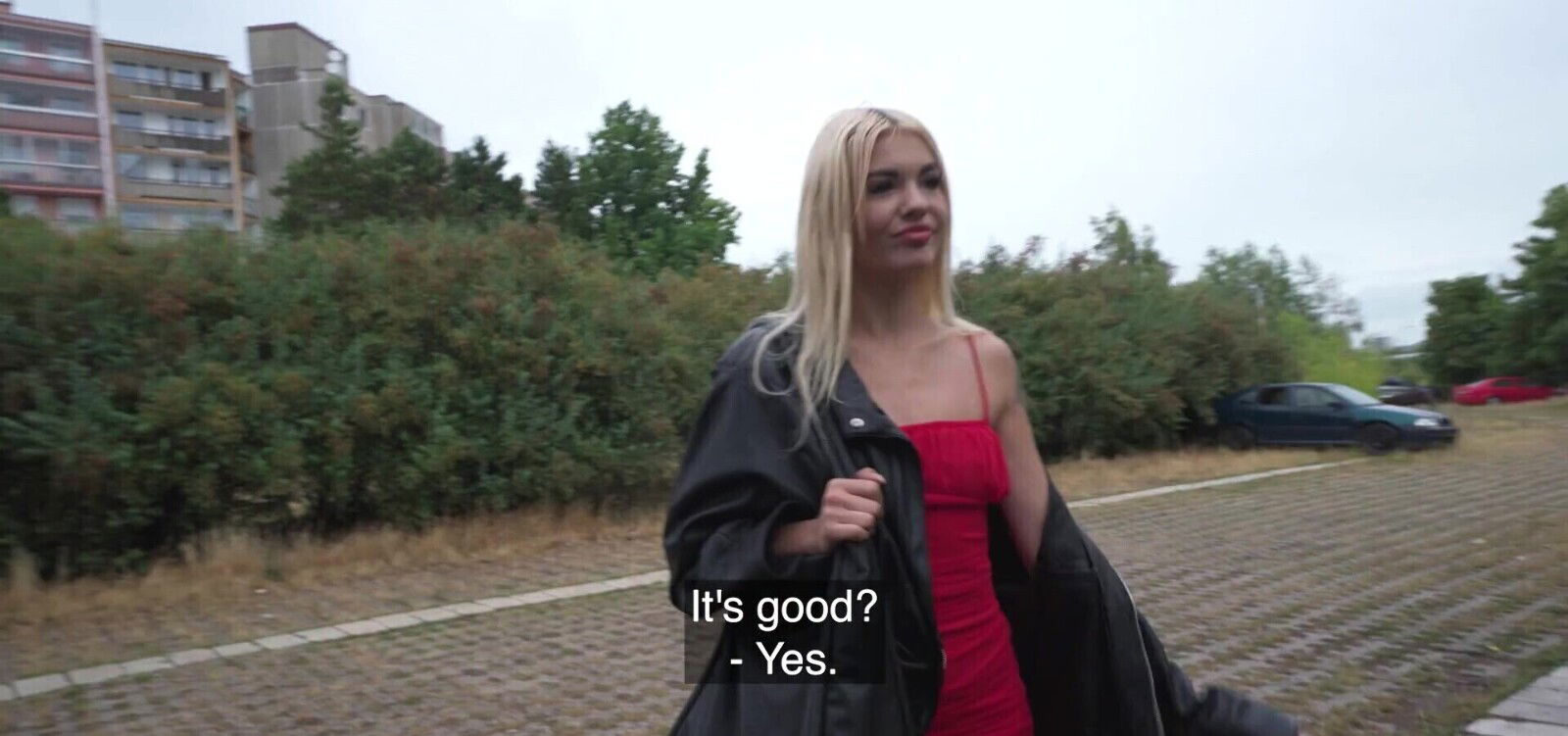 video blonde giving nice blowjob Luna Wolf