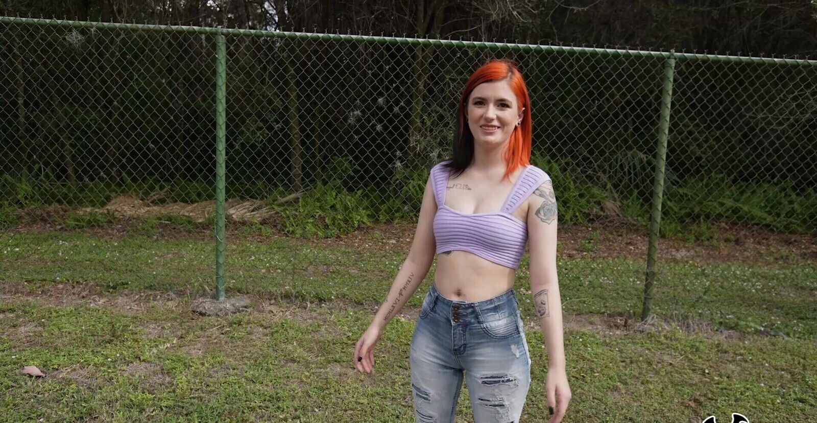 Tattooed redhead enjoys while being fucked Sawyer Kelly