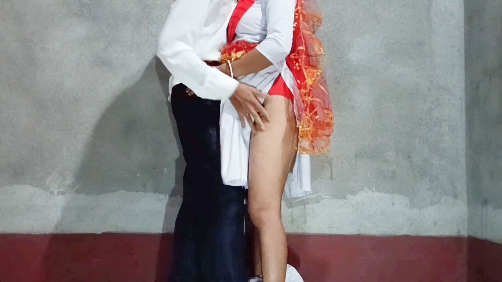 Indian Desi school girl first video