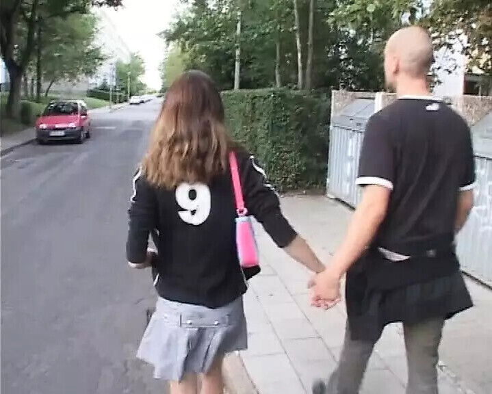 Beautiful skinny German rides dick like