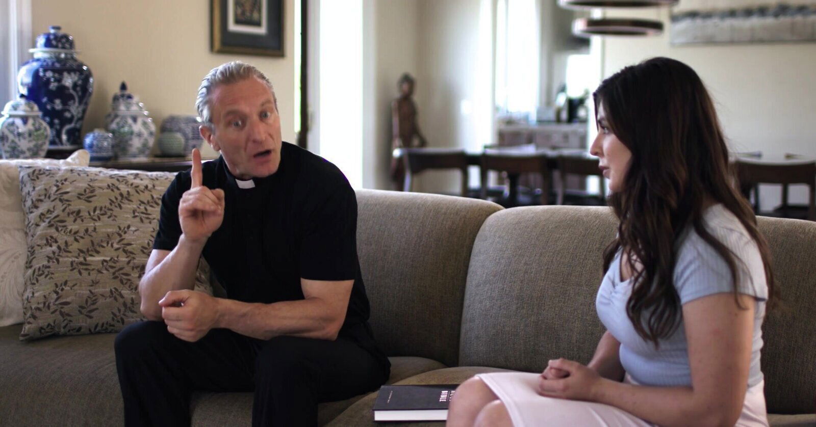 Keira Croft shows natural tight pussy steamy scene