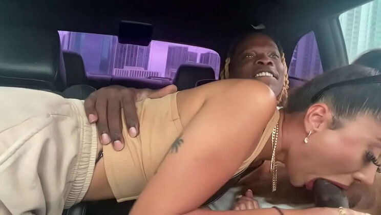 Marina Maya's Beachside Blowjob Adventure