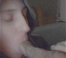 I suck my dick and cum twice in my mouth