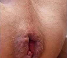 I spank myself in the ass and cum