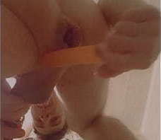 Masturbating and stretching my hemorrhoid giant ass