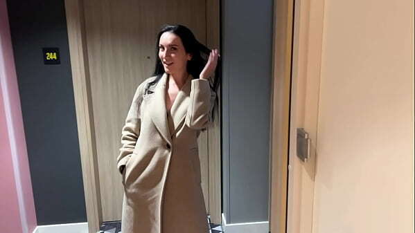 Sexy stepmom shares with stepson hotel