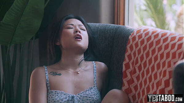 Petite Asian hottie teen railed professor