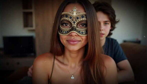 DEIXEI FILHO PROVAR MINHA PEPEKA CONTO ER&Oacute_TICO REAL imagens produzidos sinteticamente.