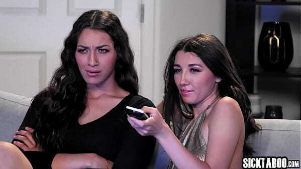 Small Maya Woulfe fucked horny lesbian MILF Bella Rolland