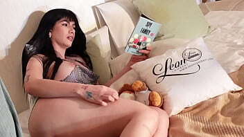 Brunette through Dress shows Beautiful Boobs Teases under Towel