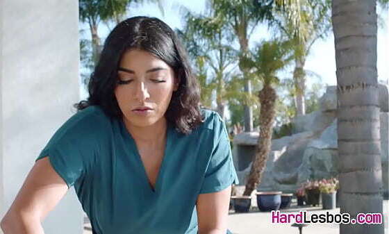 Gorgeouse horny client enjoy deep pussy massage clit licking Vanna Bardot, Jasmine Sherni