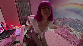 I get submissive and fucked rudely in my BDSM dungeon