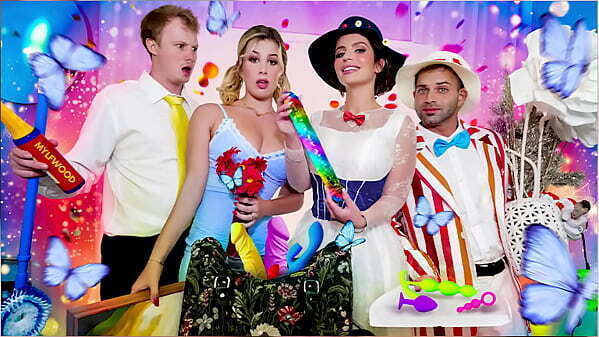 Magical Merry Mary'_s Poppin Pussy Alexa Payne, Ashley Alexander, JImmy Michaels, Nicky Rebel