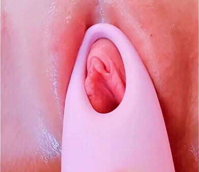 Pussy with wonderful toys