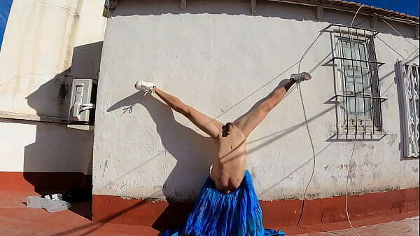 goddess sheer dress exercises gorgeous