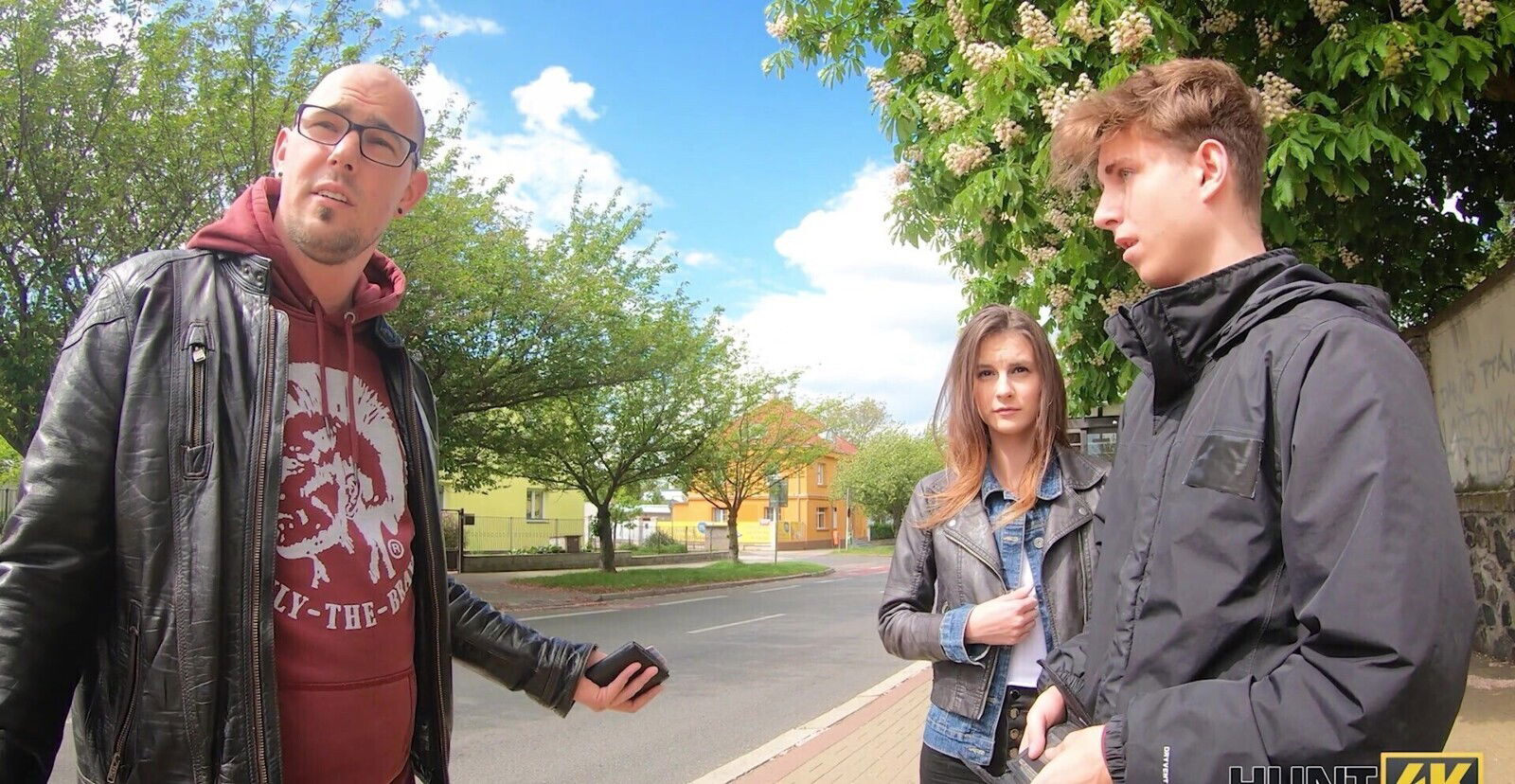 Cuckold watches sexy girlfriend Adelle Unicorn riding dick