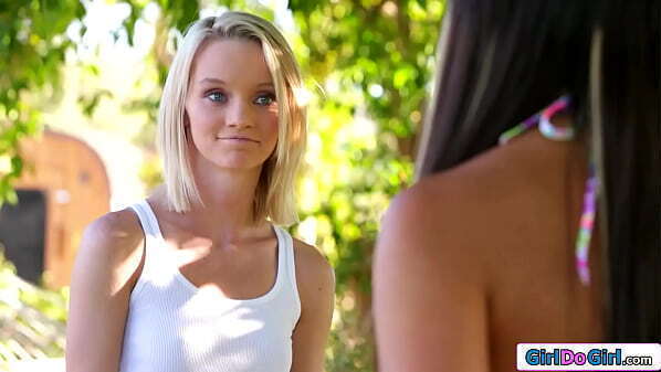 Latina friend scissoring