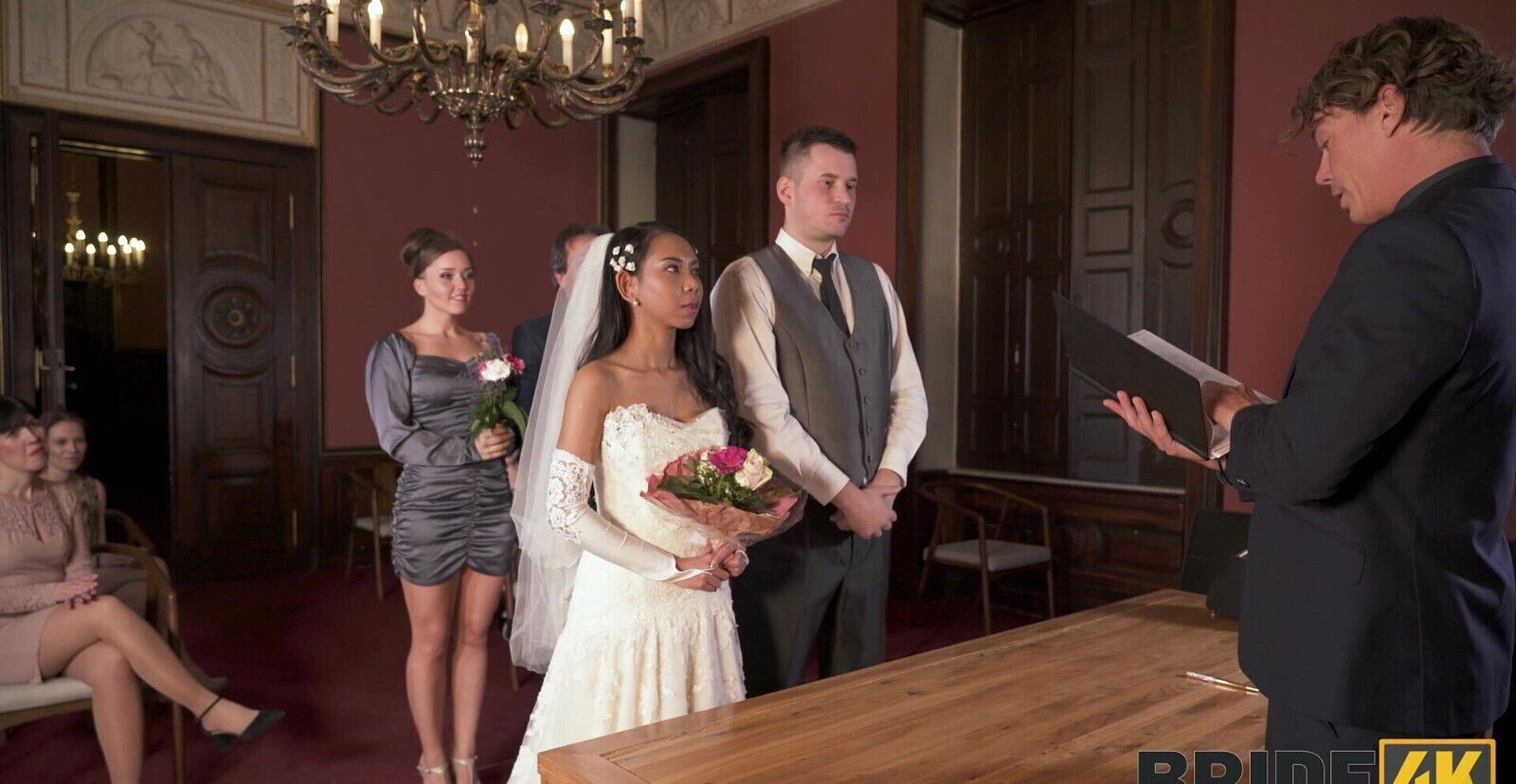 bride Killa Raketa drops panties ride hard dick