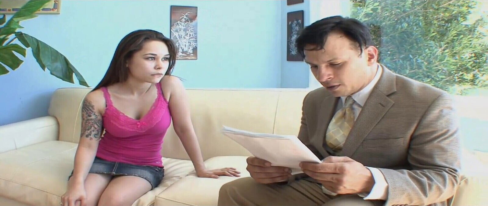 mouth after nice fucking with Asian Mika Sparx