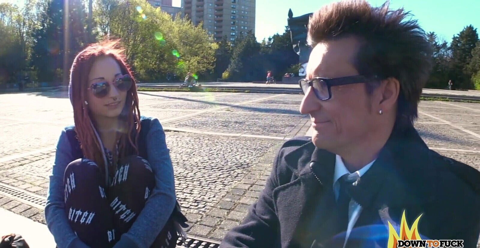 Redhead Jezzi enjoys while riding rock solid dick cowgirl