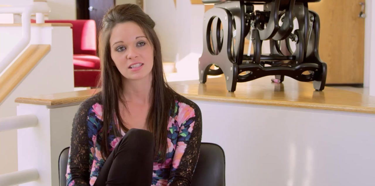 Dixie Brooks with shaved pussy natural gets fucked