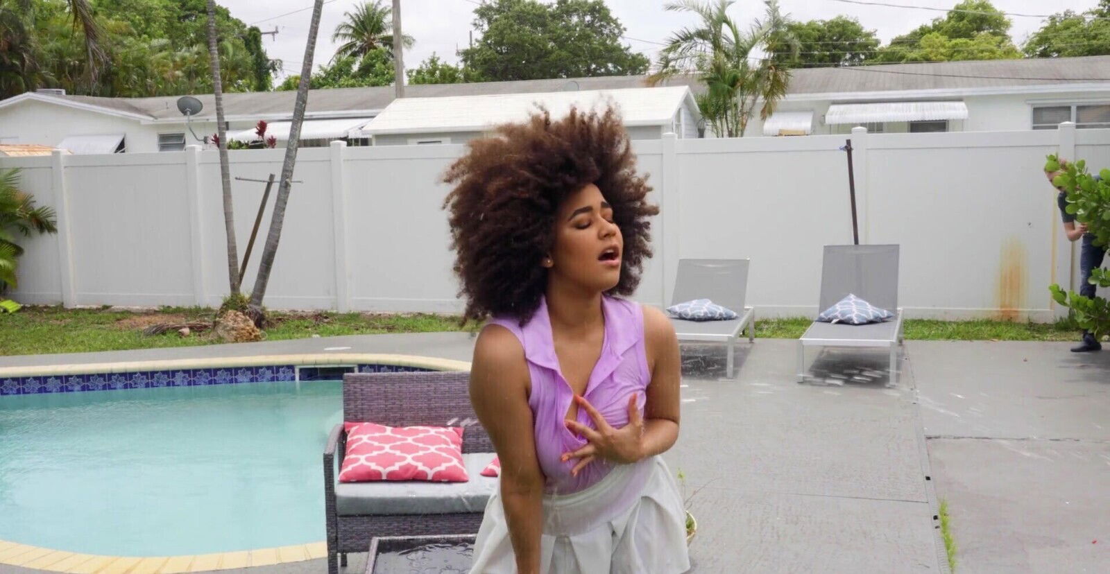 Diaz enjoys while getting fucked neighbor