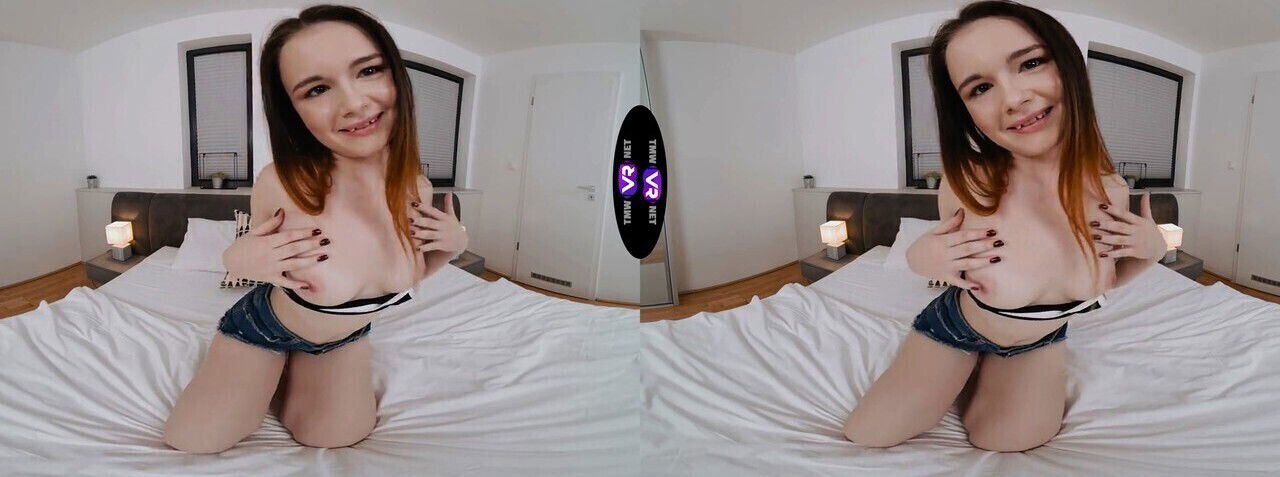 Vivien indulges some solo play morning TeenMegaWorld