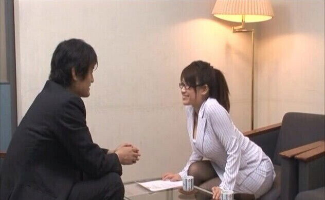 Japanese chick moans while getting fucked office Kirara Kurokawa