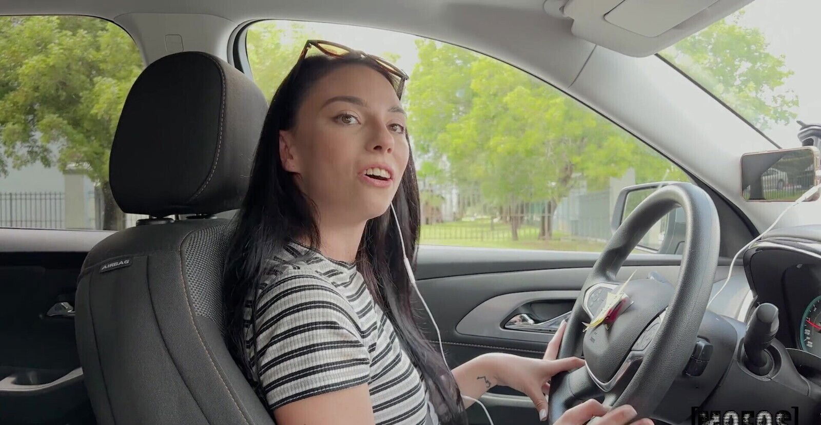 Gianna moans while getting fingered back