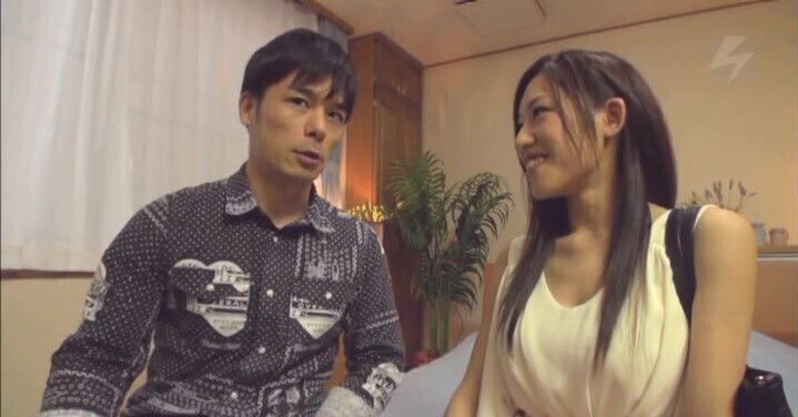 Sasaki moans while getting penetrated boyfriend