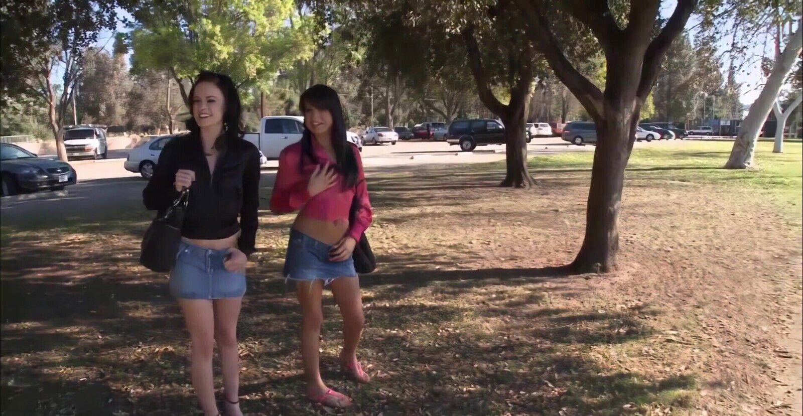 threesome with ravishing Stephanie Sage Tanner Mayes