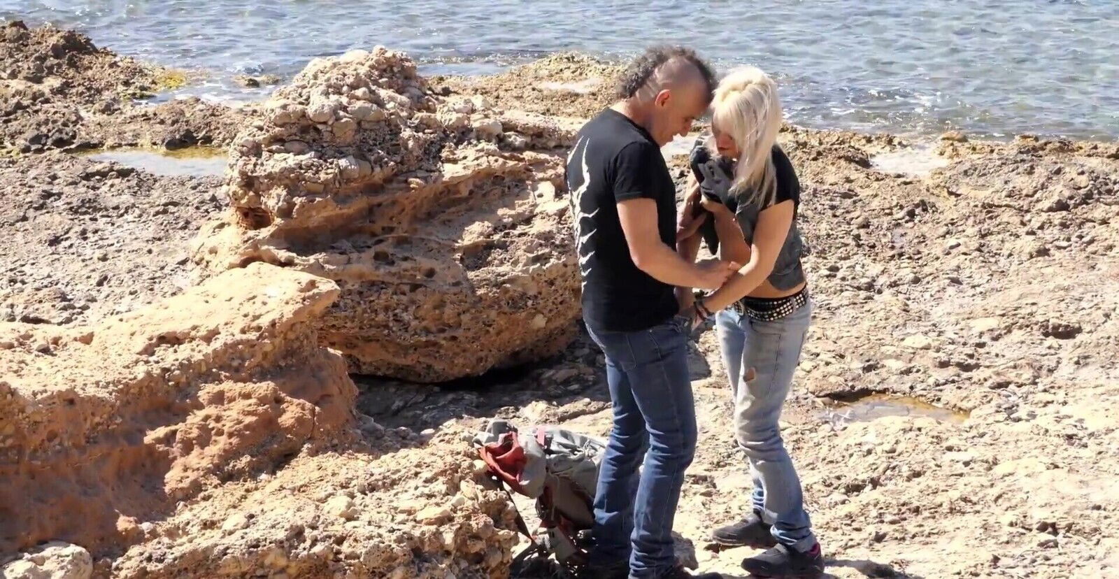 Nora Barcelona moans while getting penetrated boyfriend