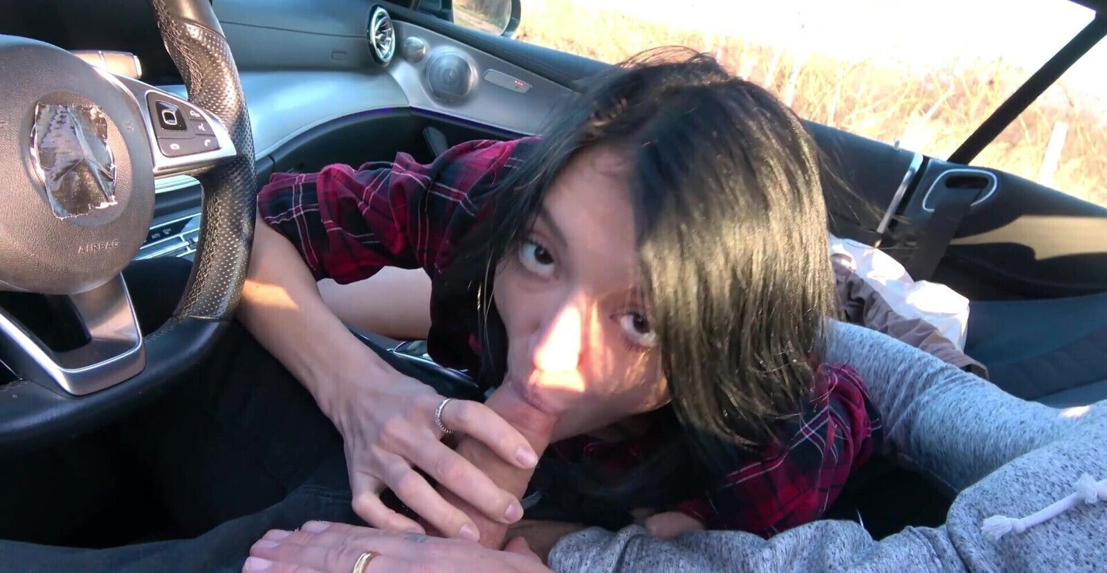 Madison Quinn sucking horny boyfriend's dick