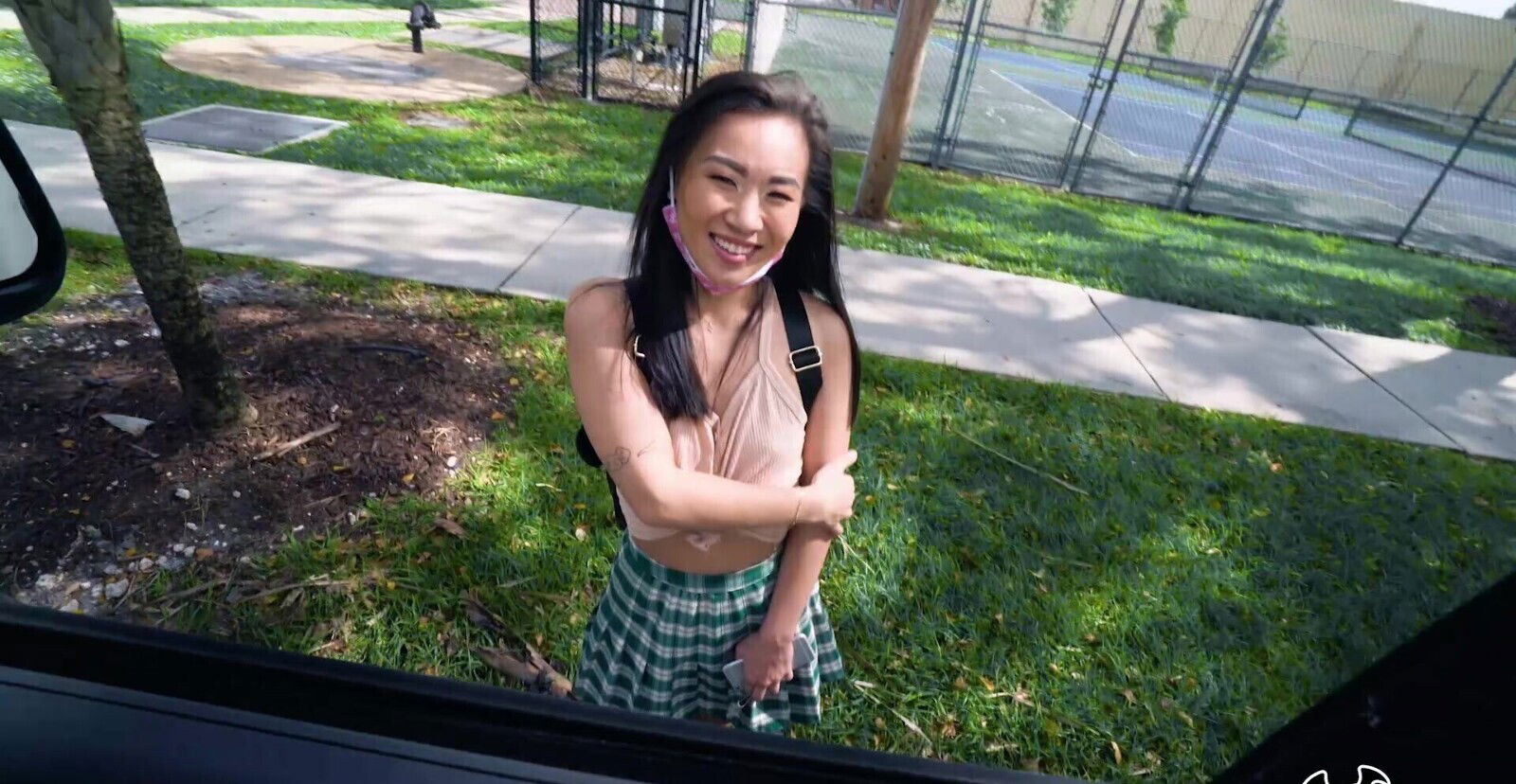 Small boobs Asian chick Kimmy Kimm fucked balls deep